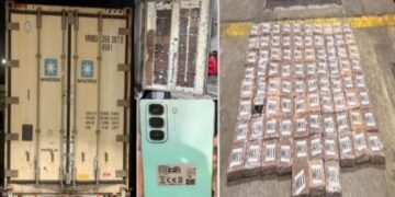 Golpe al narcotráfico: Ecuador intercepta 82 kilos de cocaína ocultos en un contenedor con destino a Alemania