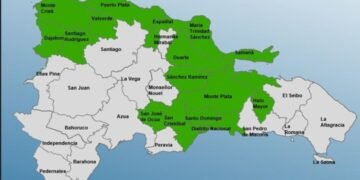 Alerta verde en 15 provincias y el DN: COE advierte sobre fuertes lluvias por vaguada este domingo