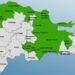 Alerta verde en 15 provincias y el DN: COE advierte sobre fuertes lluvias por vaguada este domingo