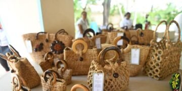 De la basura a la moda: la feria que transforma desechos en carteras y alimentos gourmet