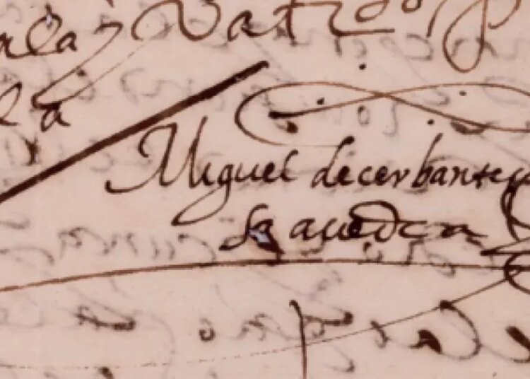 Subastan una carta histórica de Miguel de Cervantes por 120.000 euros: qué dice el documento y por qué es una joya única