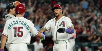 El dúo dinámico: Ketel Marte y Geraldo Perdomo guían el triunfo de los Diamondbacks 6-3