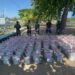 Incautan casi una tonelada de cocaína en una narcolancha cerca de Santo Domingo y detienen a tres hombres