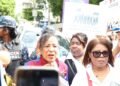 Caos en salud: personal administrativo de hospitales se manifiesta frente al SNS
