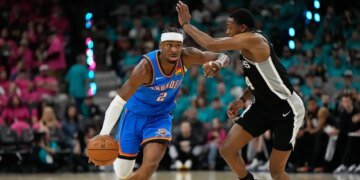 Remontada épica: el Thunder vence a los Spurs en un final de infarto