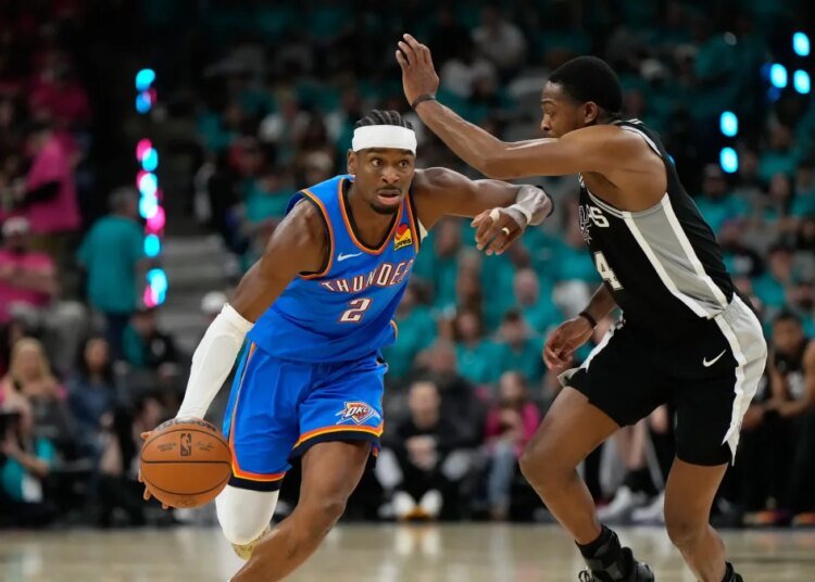 Remontada épica: el Thunder vence a los Spurs en un final de infarto