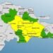 Alerta amarilla: estas son las 7 provincias bajo amenaza por intensas lluvias y vaguada