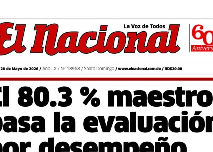 Jueves 28 de mayo 2026: la edición que marca la jornada de hoy