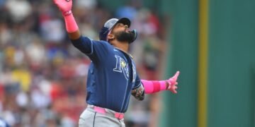 Junior Caminero lidera el triunfo de Tampa Bay sobre Boston con un poderoso cuadrangular