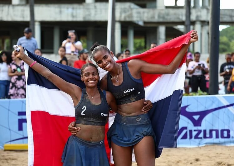 Histórico oro para República Dominicana en el Tour NORCECA de Voleibol de Playa