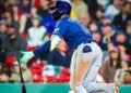 Junior Caminero sacude un jonrón monumental de 449 pies y alcanza los 10 cuadrangulares en la temporada