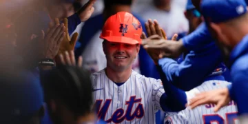 AJ Ewing debuta con jonrón y los Mets aplastan a los Tigres en una noche histórica