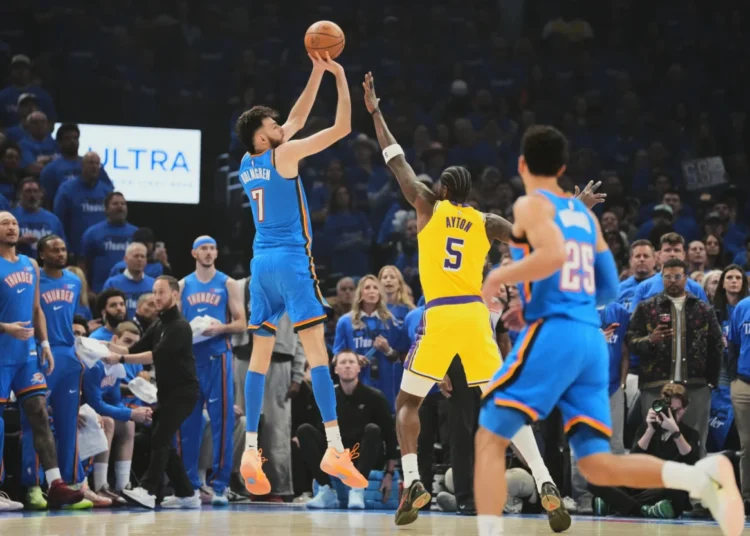 Thunder aplasta a Lakers: así fue el contundente golpe inicial en el Oeste