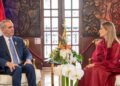 Abinader y Laura Fernández Delgado sostienen importante encuentro bilateral estratégico
