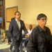 Así llegaron Antonio y Maribel Espaillat al Palacio de Justicia de Ciudad Nueva