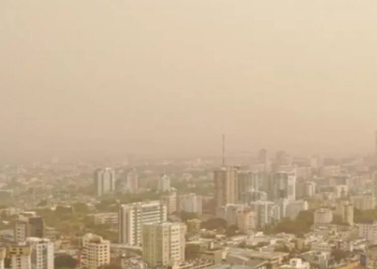 Polvo del Sahara y lluvias aisladas: así estará el clima hoy en el país