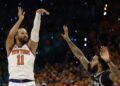 Jalen Brunson se viste de héroe y los Knicks pegan primero en las Finales de la NBA