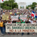 Movilización ciudadana: exigen protección para el Bahoruco Oriental en una marcha histórica