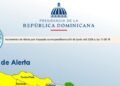 Alerta roja: 22 provincias bajo agua por efectos de vaguada y onda tropical