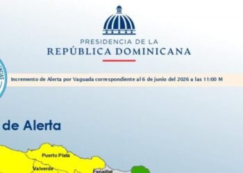 Alerta roja: 22 provincias bajo agua por efectos de vaguada y onda tropical