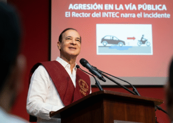 Rector de INTEC revela detalles de su tenso encuentro con un motorista agresivo
