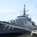 Buque de la Marina de Brasil causa impacto al posicionarse frente al Puente Flotante