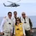 Delegación dominicana visita portaaviones estadounidense en una histórica misión de cooperación militar