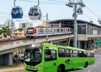 ¿Qué tanto puedes recorrer en el transporte público de Santo Domingo con solo 35 pesos?