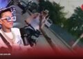 Onguito Wa lidera peligroso grupo de motoristas calibrando en el puente de La 17