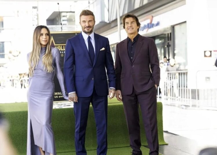 David Beckham hace historia: así es su nueva estrella en el Paseo de la Fama de Hollywood