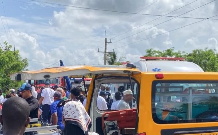 Tragedia en la carretera Hato Mayor – San Pedro: al menos 18 heridos tras grave accidente