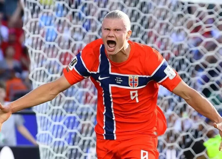 Exhibición y goleada: Erling Haaland brilla en su debut triunfal con Noruega ante Irak