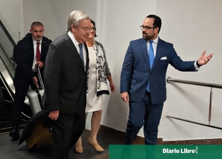 Llega a República Dominicana el secretario general de la ONU en visita oficial clave